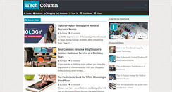 Desktop Screenshot of itechcolumn.com